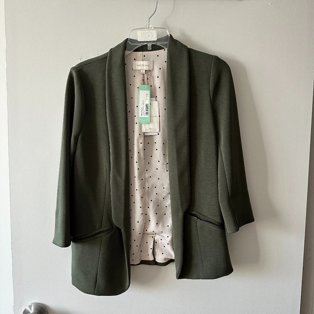 NWT Skies Are Blue - Hannah Olive Blazer